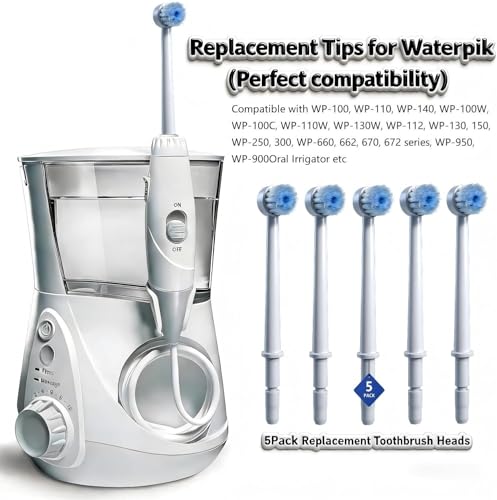 Têtes de brosse à dents de rechange pour Waterpik avec finitions de haute précision