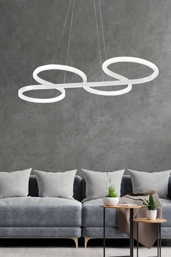 Lustre réglable led 4000k pour en finir avec la fatigue visuelle