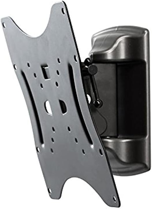 Atdec TH-2250-VTP Flat Screen Tilt and Pan TV Mount with 50x50/75x75/100x100/200x200mm VESA Support for Displays up to 66-Pound, Black