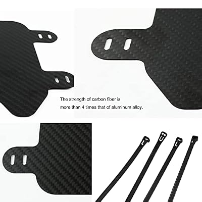 LINGQI Racing Carbon Fiber Front Number Plate for SURRON Light Bee X, Modification Upgrade Accessories for SUR Ron Light Bee Electric Bike