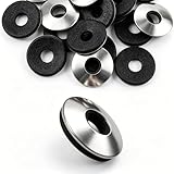 20 Stück Dichtscheiben M8 x 22 mm EPDM-Gummi Unterlegscheiben M8 aus Edelstahl, Metallscheiben mit Gummidichtung, EPDM-Dichtscheiben für selbstschneidende Schrauben und Metallbefestigungen