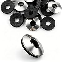 20 Stück Dichtscheiben M8 x 22 mm EPDM-Gummi Unterlegscheiben M8 aus Edelstahl, Metallscheiben mit Gummidichtung, EPDM-Dichtscheiben für selbstschneidende Schrauben und Metallbefestigungen