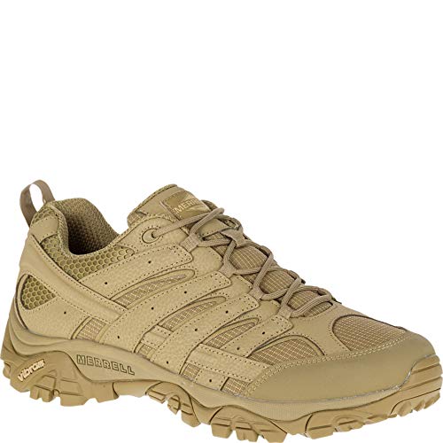 Merrell Mens Moab 2 Tactical, Color: Coyote, Size: 10, Width: W (J15857W-10)