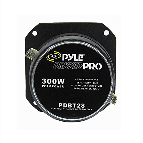 Pyle PDBT28 1-Inch Heavy Duty Titanium Super Tweeter
