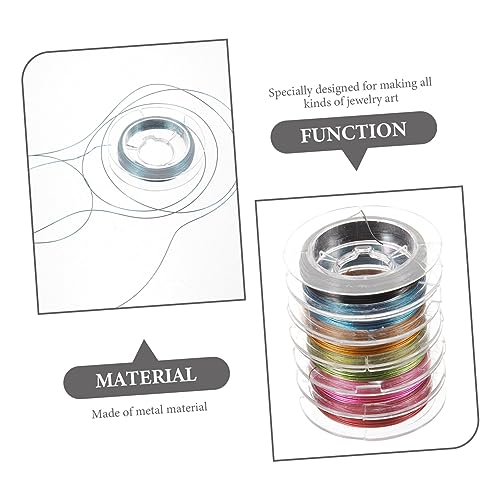 Alambre de acero para manualidades de joyería y diseños con abalorios 6