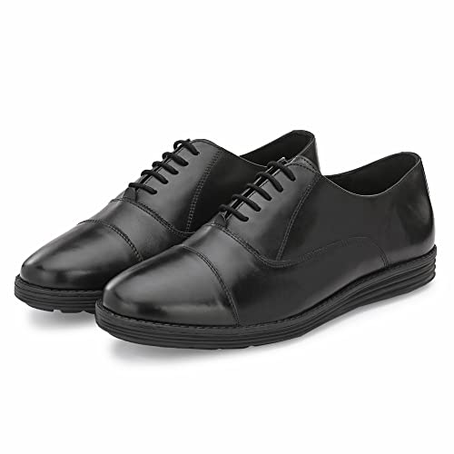 Image of Legwork Men's Leather Police Oxford 2.0 Shoes for Men and Boys