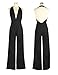MODETREND Mujer Monos Jumpsuits de Escotado por Detrás Playsuit Elegante de Fiesta...