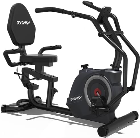 Recumbent Exercise Bike, Recumbent Stationary Bike for Home, Recu...