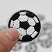 SUPVOX Bordado apliques parches patrón de fútbol parches de costura para la...