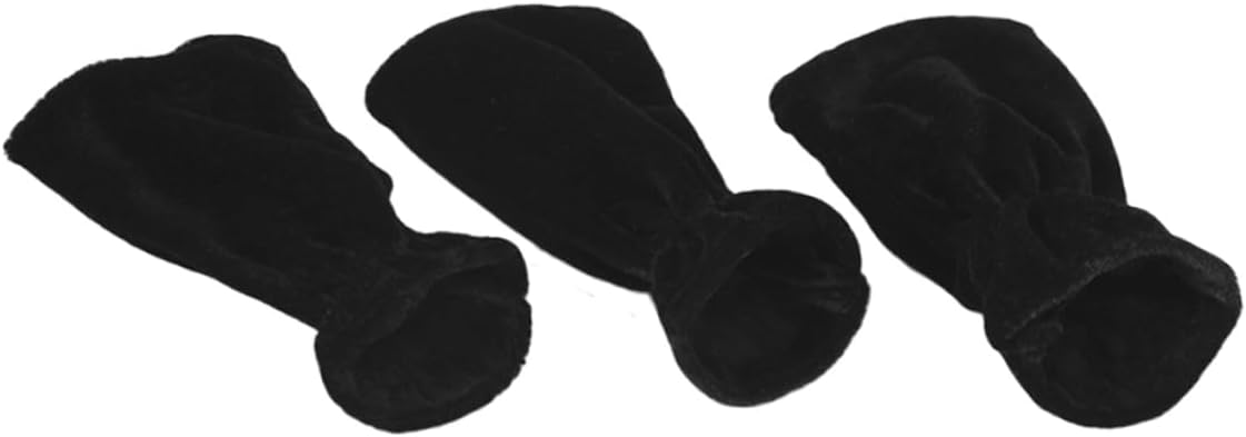 3pcs Piano Foot Pad Covers Piano Pedal Protective Sleeve Soft Fabric Accessories Keyboard Covers