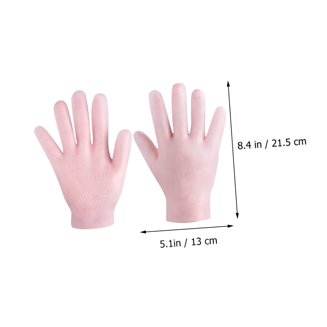 MUSISALY 1 Pair Dry Hand Moisturizing Gloves Women Spa Gloves for Moisturizing Hands Overnight