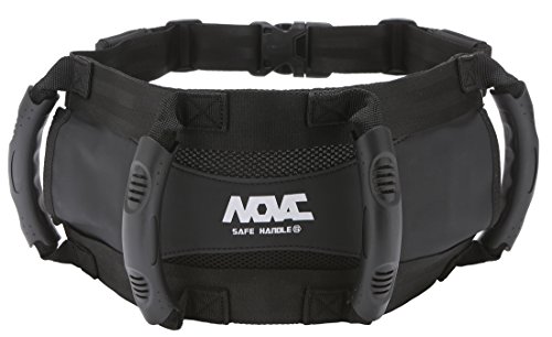 NOVAC Passenger Safety Belt by Grip Grab Handle able to wear as a Kidney Belt for ATV Superbike Jetski Motorcycle Motobike Bike Snowmobile