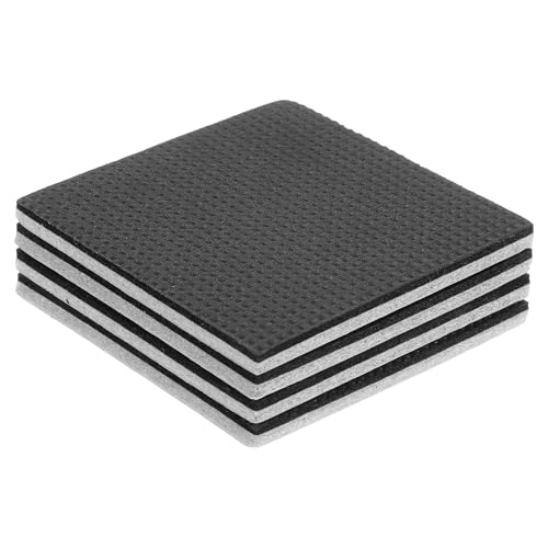 Image of sourcing map 4 Pcs Felt & EVA Furniture Pads, 2 3/4" (70mm) Square Furniture Feet Wood Floor Protectors Self Adhesive for Protecting Hardwood Floors, Table Legs and Chair Legs, Gray+Black