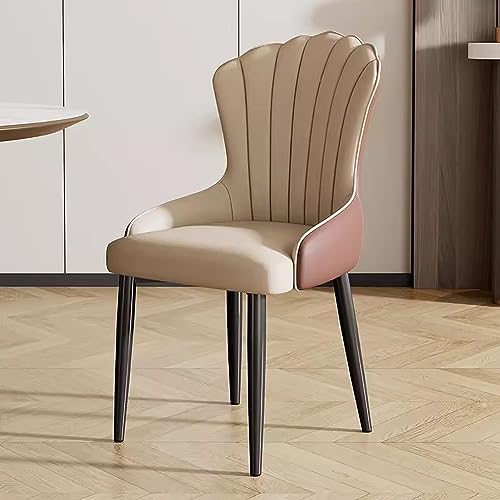Chaise de salle à manger rembourrée pour salon et cuisine chic