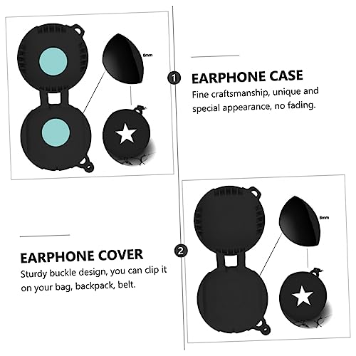 UKCOCO 1 Unidade Caixa De Fone De Ouvido Carregador De Fones De Ouvido Estojo Power Pro Caso Profiss