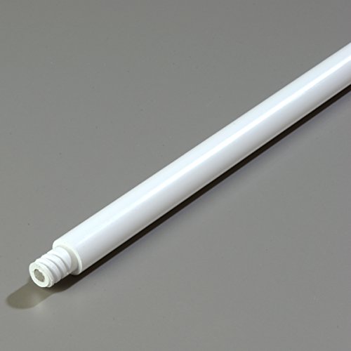Image of SPARTA 4023000 Plastic Broom Handle, Mop Handle With Reinforced Tip For Cleaning, 36 Inches, White, (Pack of 12)