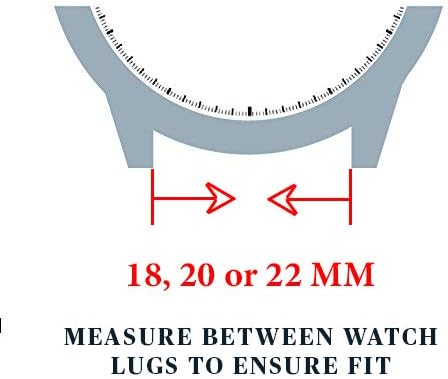 Miniatura 6 de Wristology Correa de reloj de silicona de repuesto de silicona fácil de cambiar, correa de liberación rápida intercambiable para hombres y mujeres,