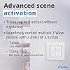 Shelly Wave i4 US LR | Z-Wave Long Range 4 Digital Input Control for Advanced Control | Home Automation | High Compatibility | Easy Installation | Shelly Smart Control iOS Android App | Multi-Click