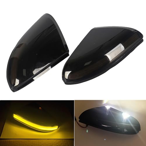 Luz intermitente espejo lateral ámbar secuencial con LED de cortesía 2