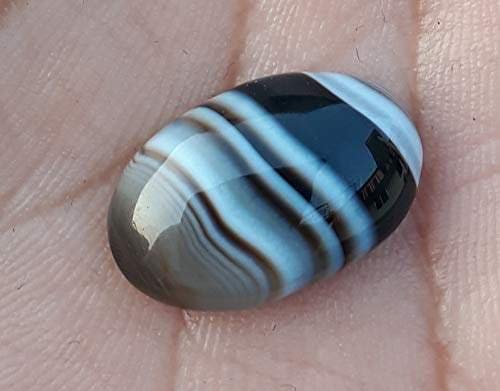 7.25 Ratti Natueral Lab- Certified Hakik Stone AAA+ Quality Sulemani Hakik/Hakeek Loose Gemstone for Women's and Men's