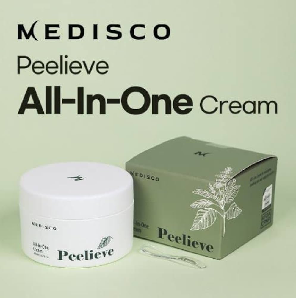 【鎮静＆保湿】Medisco PeelieveCicaCream 1箱30袋 Amazon.com : Medisco Peelieve All in One Cream 200 ml