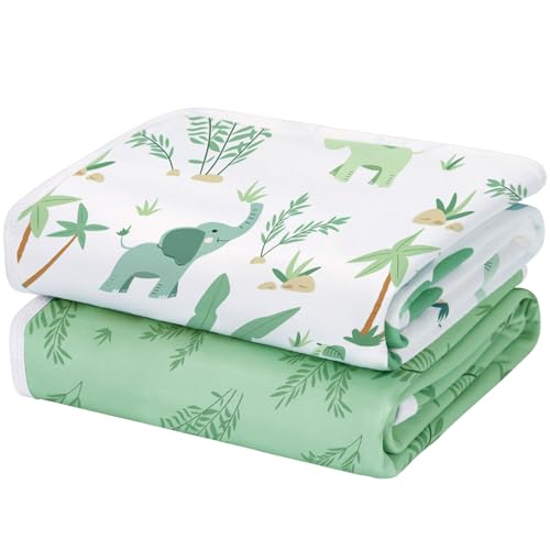 Yukkidds 2 Pack of Potty Training Bed Pads, Waterproof Bed Wetting Sheets...