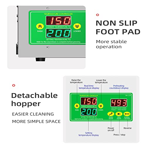 Extrator Automático Comercial Doméstico Pequeno, Com Aberturas De Resfriamento Multidirecionais/Cont