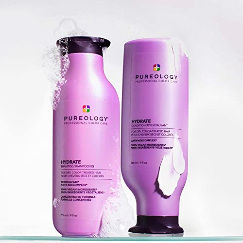 Pureology Hydrate Moisturizing Conditioner | For Medium To Thick Dry, Color Treated Hair | Sulfate-Free | Vegan #TOP6