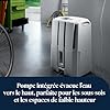 De’Longhi Tasciugo AriaDry - Déshumidificateur Portable pour la Maison, Élimination Humidité 30L/24h, Séchage, Anti-Moisissure, Pompe drainage 5m, Silencieux, Ecran LCD, Minuteur, Blanc (DD230P)