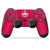 DeinDesign Skin kompatibel mit Sony Playstation 4 PS4 Controller Folie Sticker FC Red Bull Salzburg Fußball Fußballspieler