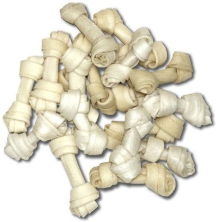 Dog Life Knots Rawhide, 10.5-Inch, 10-Count