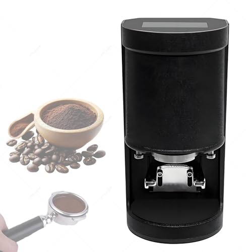 Pressino elettrico per caffè espresso da 58 mm, macchina automatica per preparare caffè espresso professionale, con tempi di pressione regolabili e design facile da pulire