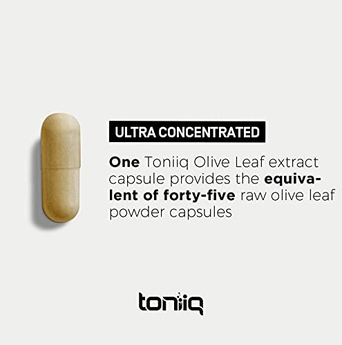 Toniiq NO MPN 22,500Mg 45X Concentrated Ultra High Strength Olive Leaf Extract thumb #4