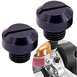 M10 X 1.25 Motorcycle Rear View Mirror Hole Plugs - Motorbike ATV Mirrors Blanking Cover Caps...