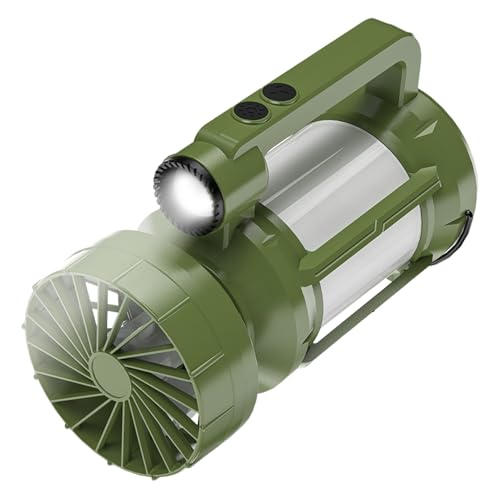 Lampe torche LED avec ventilateur pour pannes de courant et maison