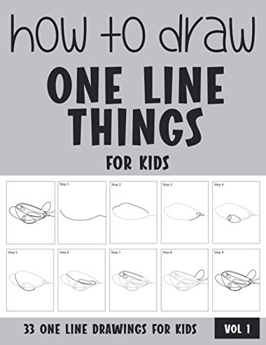 How to Draw One Line Things for Kids - Vol 1