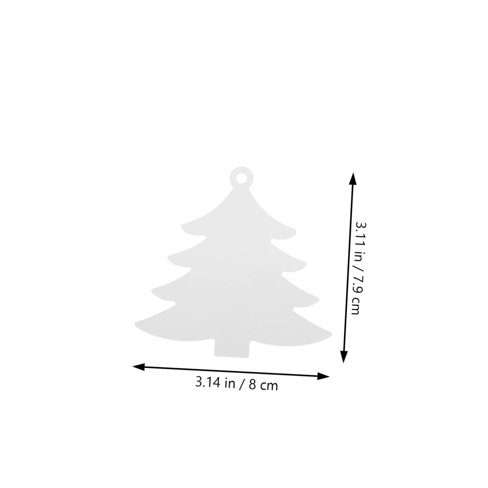 PRETYZOOM 5 Juegos Adorno De Sublimación De Aluminio Navidad Adornos Calcomanías Decoraciones Colgantes Navideños Manualidades Navideñas Colgante En Colgantes Decorativos 4 Uds * 5