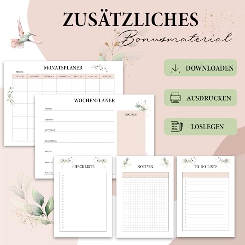 Hochzeitsplaner deutsch – Hochzeitsratgeber und Organizer mit über 20 Hochzeits-Checklisten zum Ausfüllen – Wedding Planner – Buch zur Hochzeit mit über 260 Seiten – ideales Verlobungsgeschenk