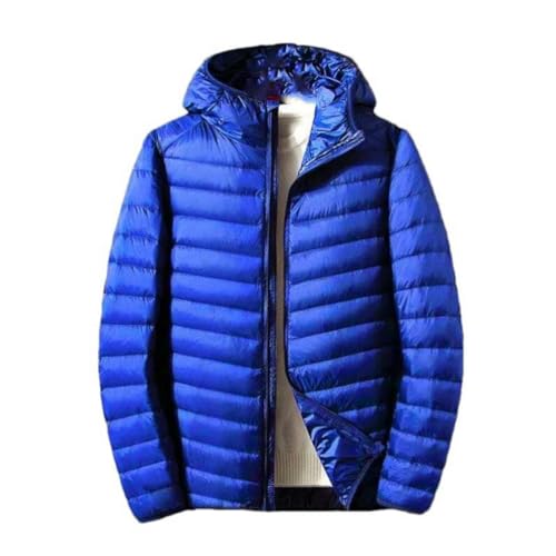 Chaqueta portátil de plumón monocolor con cremallera frontal completa 2