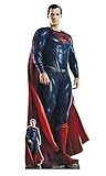 empireposter Superman - Henry Cavill Cape - Life Size Standy - Lebensgroßer Pappaufsteller - 74x195 cm