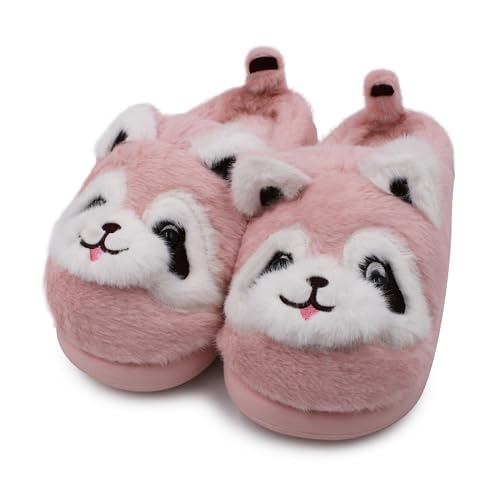 Image of VRITRAZ Women's Comfort Slip On Closed Toe Warm Winter House Clog Indoor Slipper with Cute Print and Degins