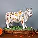 BangBangDa Hindu God Cow Nandi Statue - 8.7”L Indian Idol Nandi Murti Ideal Gift for Indian Family Friend Birthday Diwali Housewarming Wedding Home Temple Mandir Altar Pooja Item