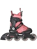 K2 Skate Youth Marlee Pro Inline Skates, Black/Coral