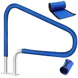 Cubiertas para Pasamanos de Piscina, 120 cm Cubierta de Barandilla de Piscina con Cremallera, Cubiertas Protectoras para Pasamanos Piscina, Antideslizante, para Piscinas, Spas, Parques Acuáticos