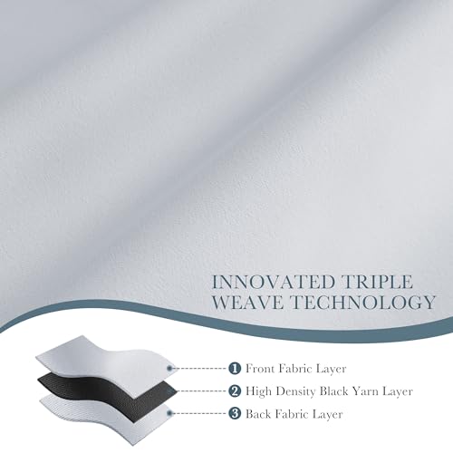 image for PONY DANCE Blackout Curtains Thermal Insulated Window Treatment Panels