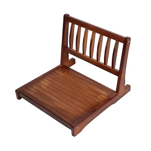 Chaise de sol pour méditation et rituel thé dans le salon cosy