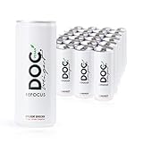 Mit Frucht- und Pflanzenextrakten (Orange, Zitrone, Pink Grapefruit), Gewürzen, Mineralien, Spurenelementen und Fruchtzucker