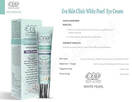 eva white pearl eye cream