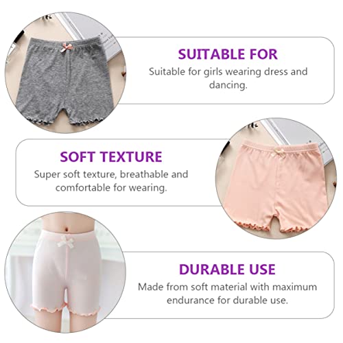 SOIMISS Calças Curtas 4 Peças De Dança De Bicicleta Infantil Fina Para Crianças De Segurança Para Be