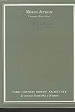  TABLEAUX ANCIENS ET MODERNES. ART DECO, ART 1900. ARGENTERIE ANCIENNE. ...LE 10 JUIN 1981.